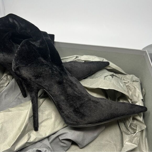 Balenciaga Velvet Knife Bootie - Picture 3 of 11
